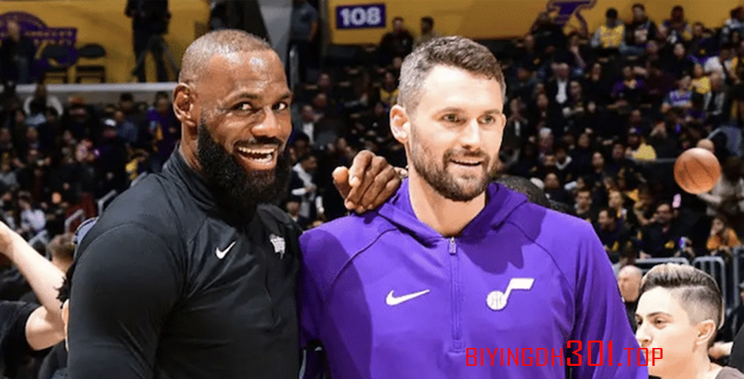 Kevin Love dan LeBron James